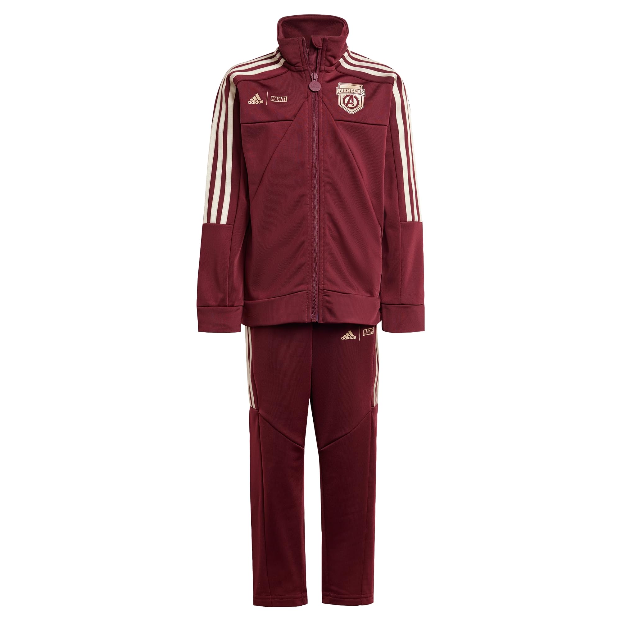 adidas Kids Marvel Avengers Tiro Track Suit Shadow Red/Wonder Gold Metallic